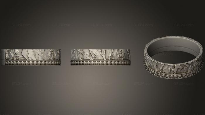 Ювелирные перстни и кольца (Кольцо 204, JVLRP_0686) 3D модель для ЧПУ станка